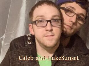 Caleb_and_LukeSunset