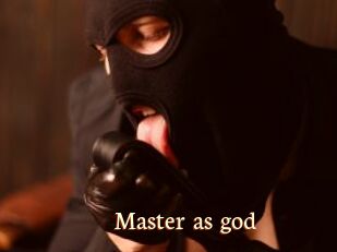 Master_as_god